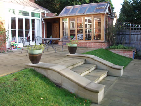 Patio and decking